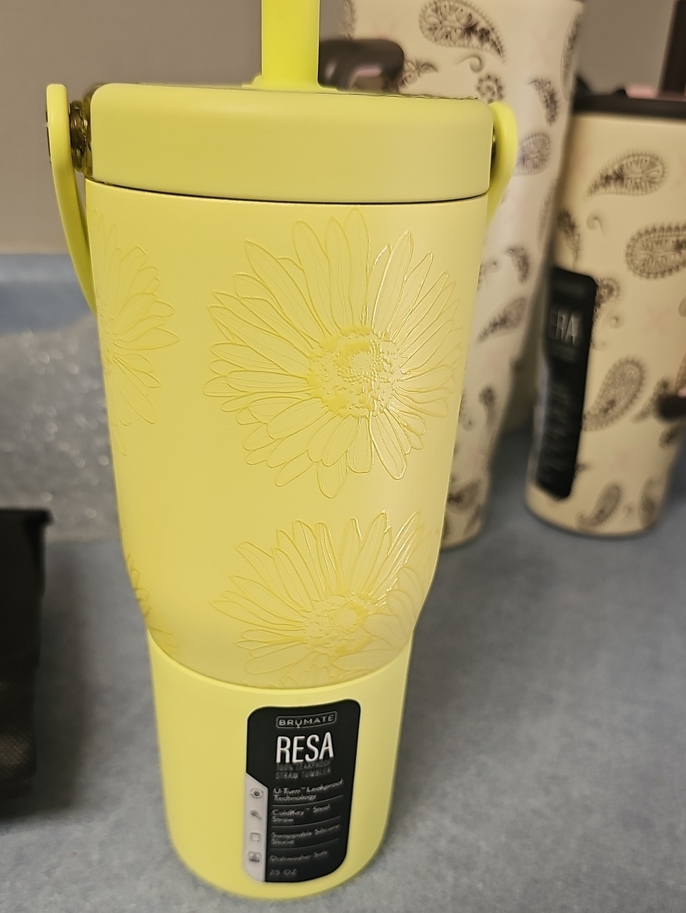 Resa Bright Lemon Yellow Insulated Tumbler by BRUMATE